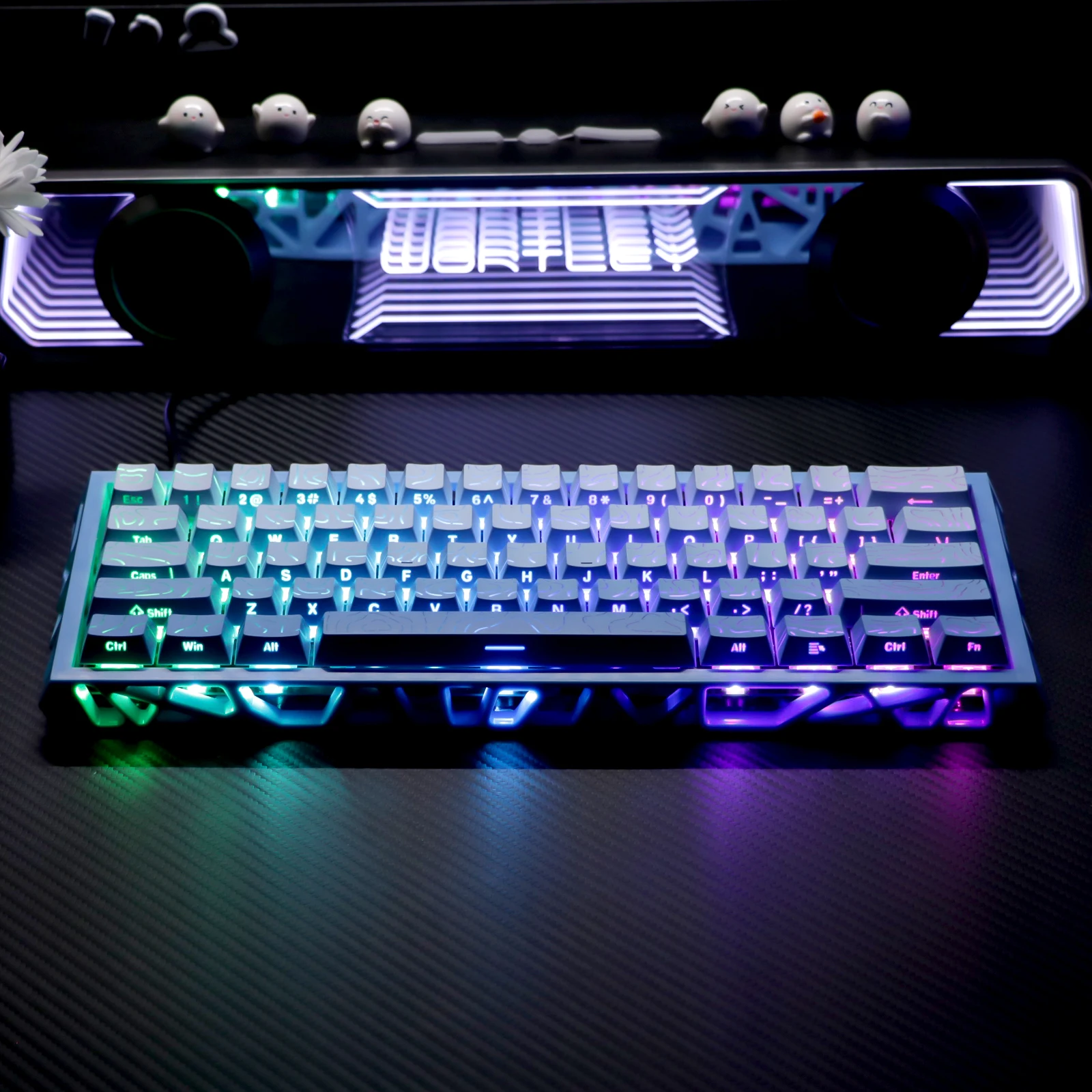 Kavlorn NJ61 RGB Mechanical Gaming Keyboard – Wired 61 Key Compact Keyboard - Image 7