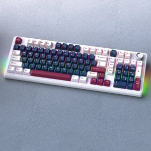 HJSDZHI H102 Wireless Mechanical Gaming Keyboard – Bluetooth & 2.4G RGB Keyboard