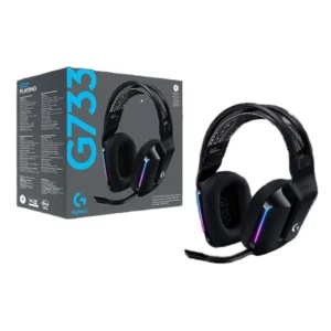 Logitech G733 LIGHTSPEED Wireless RGB Gaming Headset PRO-G DTS Headphone X 2.0 Surround Sound  Suitable for Computer Gamers