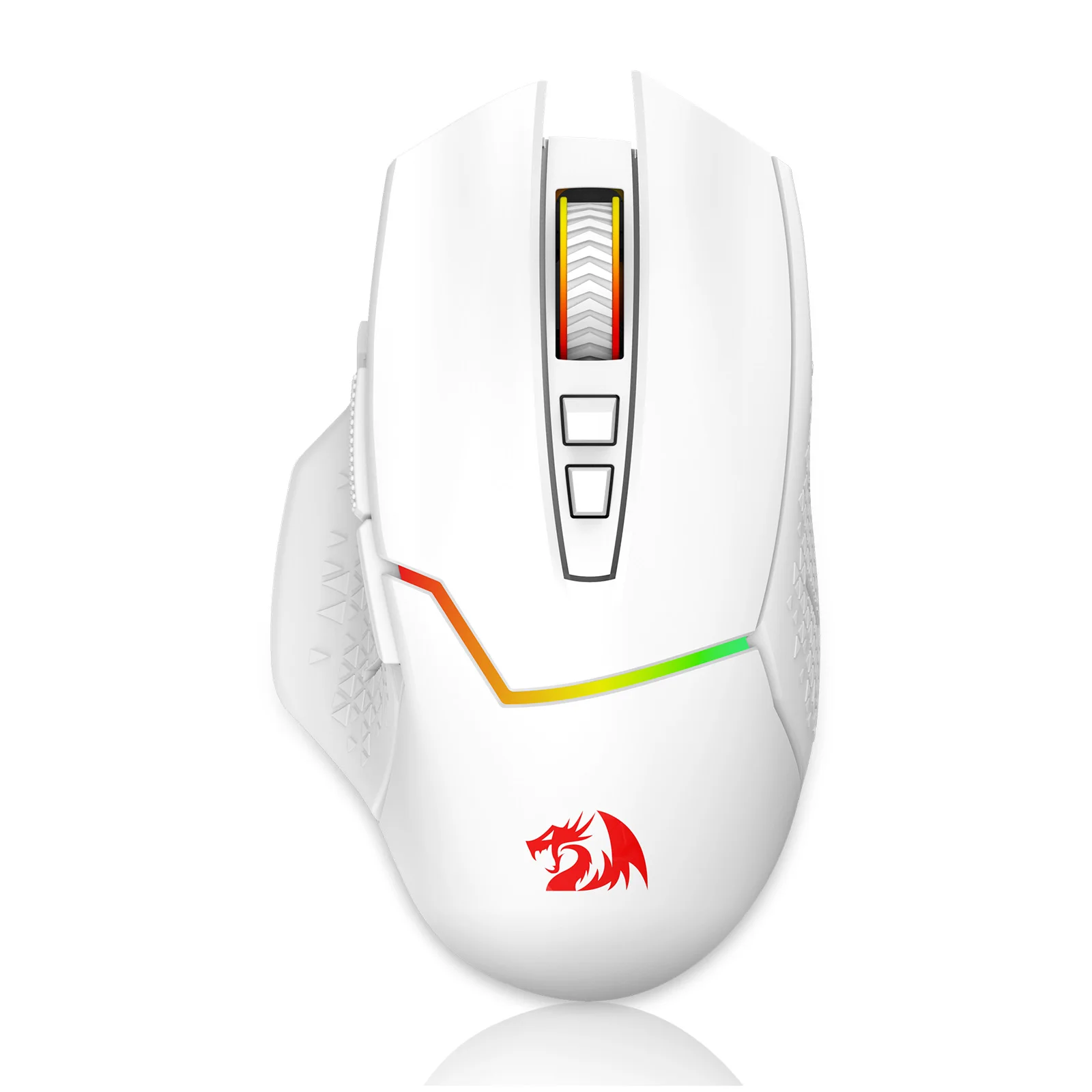 Redragon M690 PRO Wireless Gaming Mouse 8000 DPI Wired Mouse Rapid Fire Key 8 Macro Buttons for PC/Mac/Laptop, Black/White Mouse - Image 8