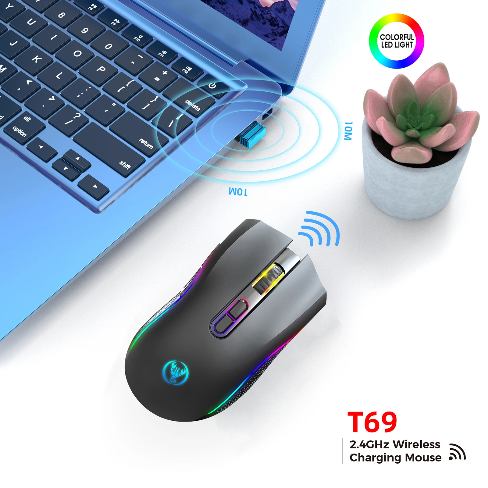 Elite RGB Wireless Gaming Mouse – High Precision Gaming Mouse - Image 23