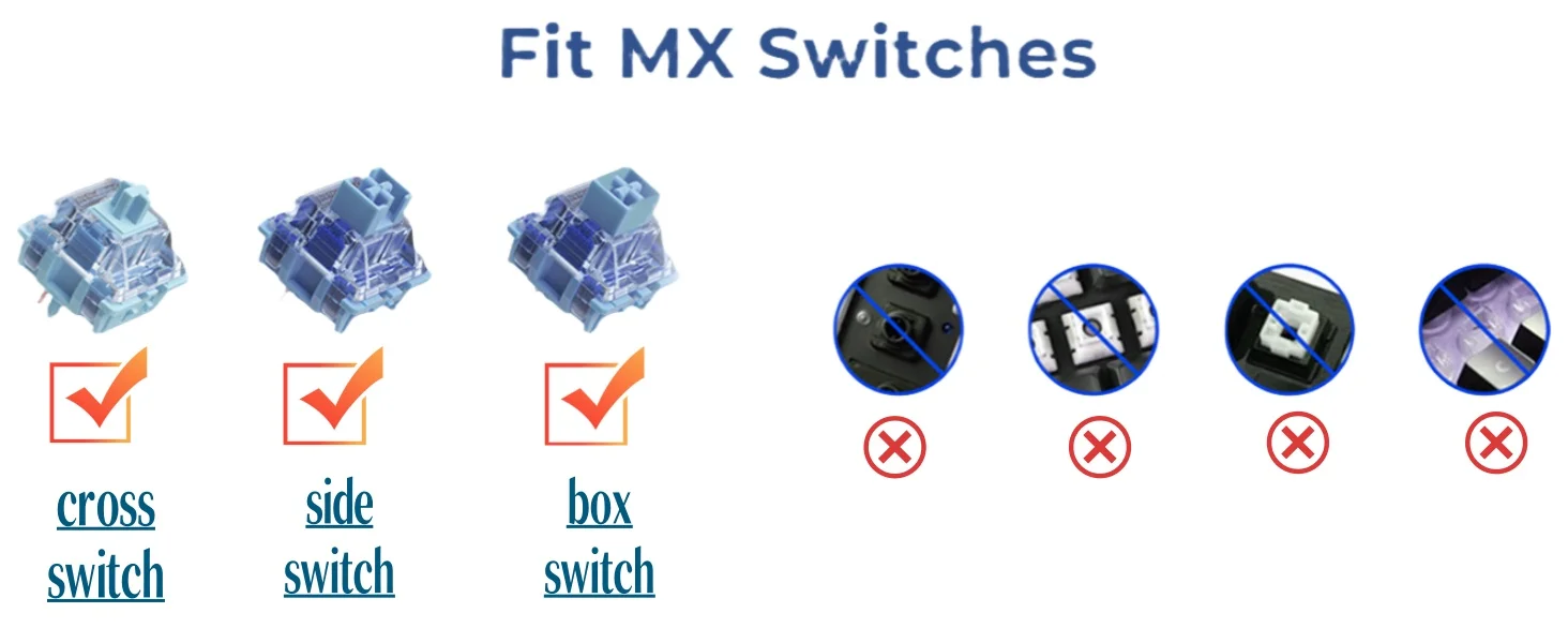 XVX Plum Blossom Cherry Profile PBT Keycaps – 131 Key Mechanical Keyboard Keycap Set - Image 44