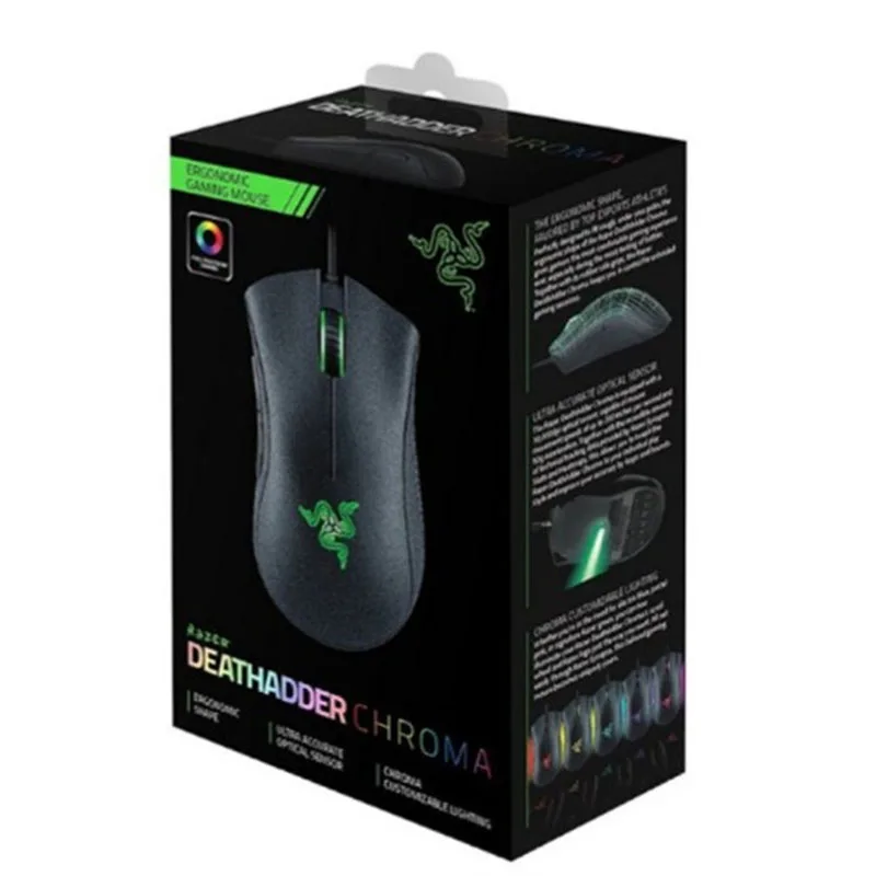 Razer Purgatory Viper Standard Edition 6400DPI Wired Gaming Mouse Brand Merchandise Birthday Gift Graduation Wholesale - Image 5