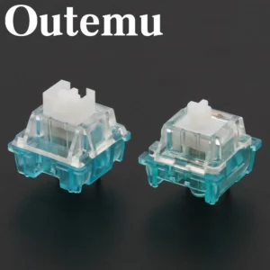 Outemu Ocean Mechanical Keyboard Switches – 3 Pin RGB (Linear/Clicky 45g–55g)