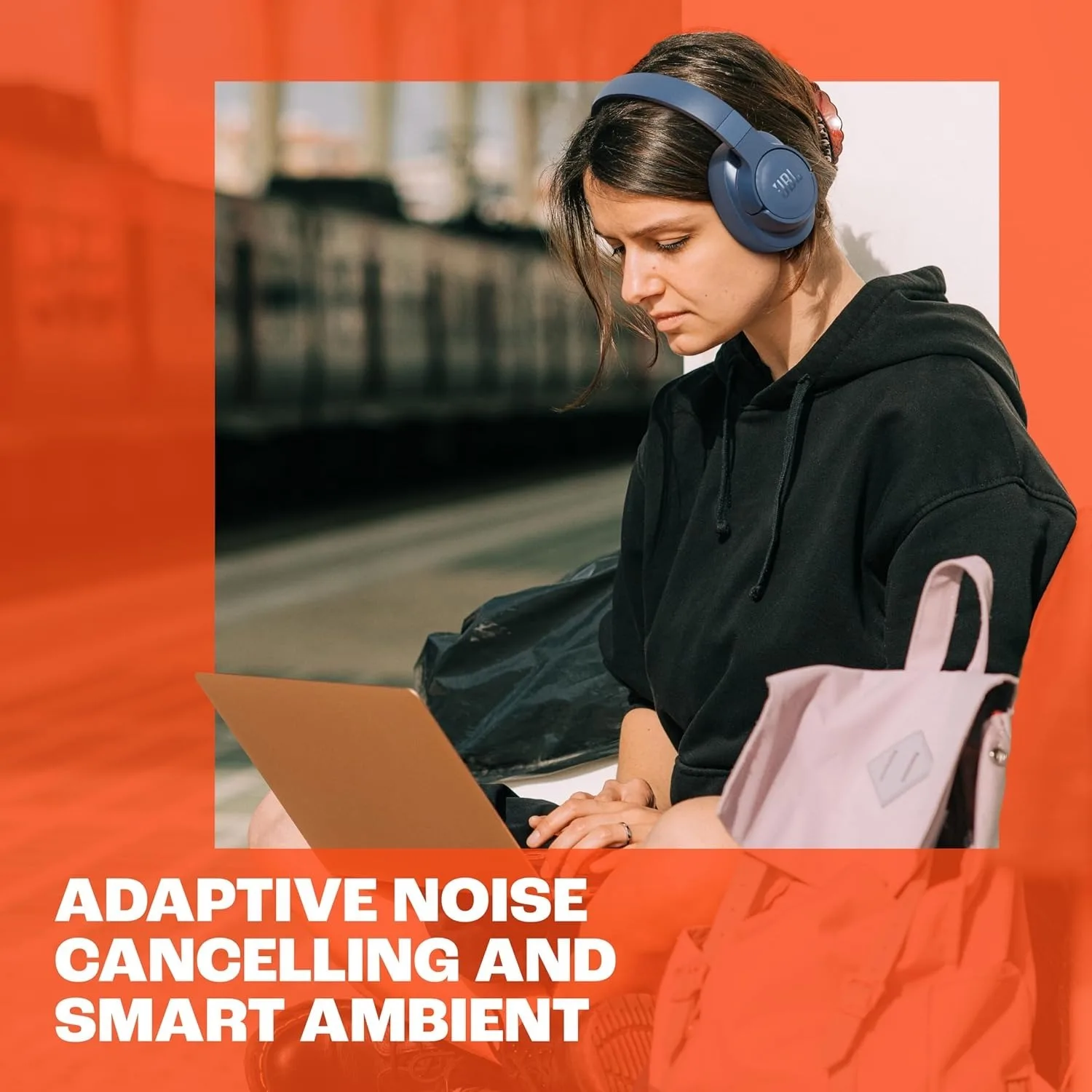 JBL Tune 770NC Wireless Over-Ear Headphones, Adaptive Noise Cancelling, Smart Ambient, Bluetooth 5.3 - Image 2