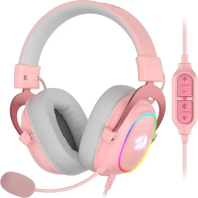 Redragon H510 Zeus-X RGB Wired Backlit Gaming Headset 7.1 Surround Sound Multi Platforms Headphone - Image 7